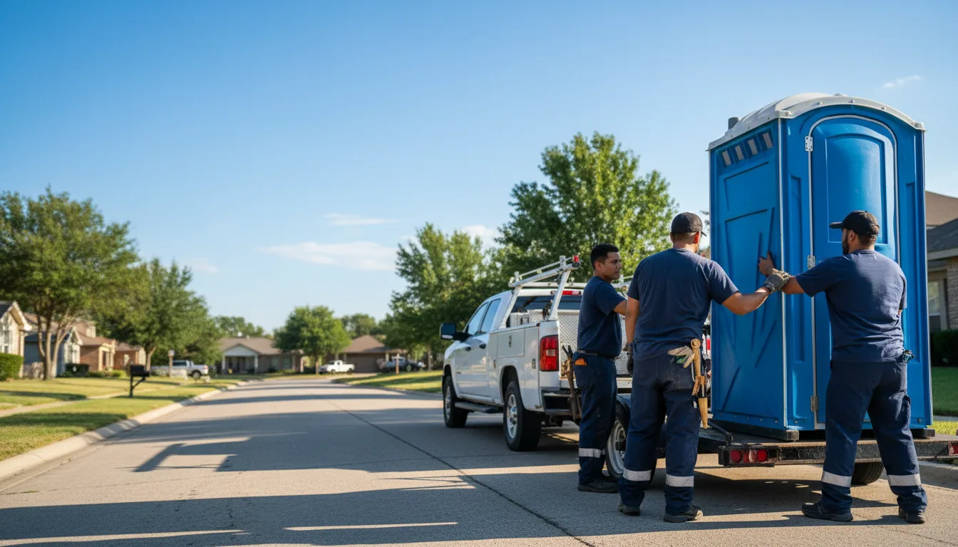 Portable Toilet Rental in Lecompton, KS near me